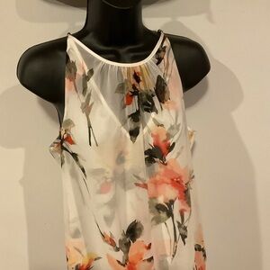 White House Black Market Sheer Top